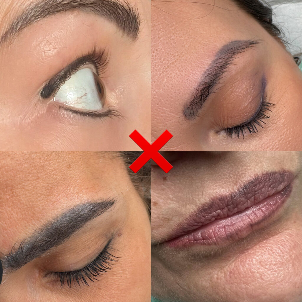 correzione trucco semipermanente
